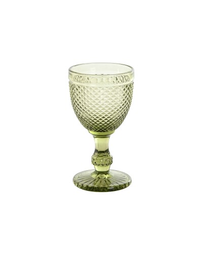 Set van bekers DKD Home Decor Groen Kristal 325 ml