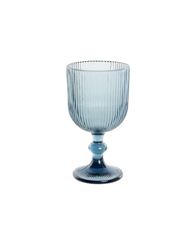 Set de Copas DKD Home Decor Azul Cristal 325 ml