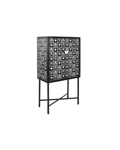 Satunnaiset huonekalut DKD Home Decor Kaksivärinen Rauta Luu 80 x 40 x 153 cm