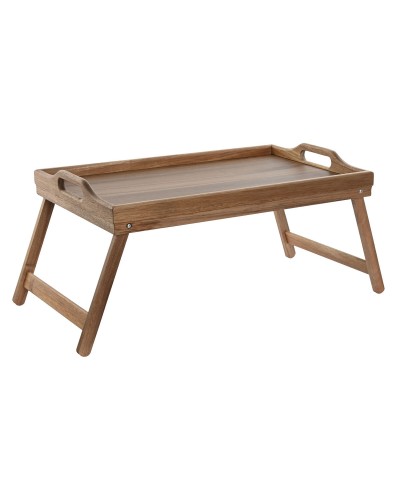 Tray Home ESPRIT Acacia 50 x 30 x 24 cm