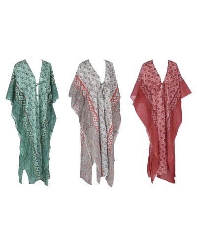 Sarong Home ESPRIT Red Green Coral (3 Units)