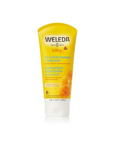 Gel y Champú 2 en 1 Weleda Baby 200 ml Caléndula