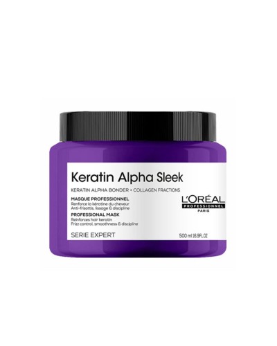 Hiusnaamio L'Oreal Professionnel Paris KERATIN ALPHA SLEEK 500 ml