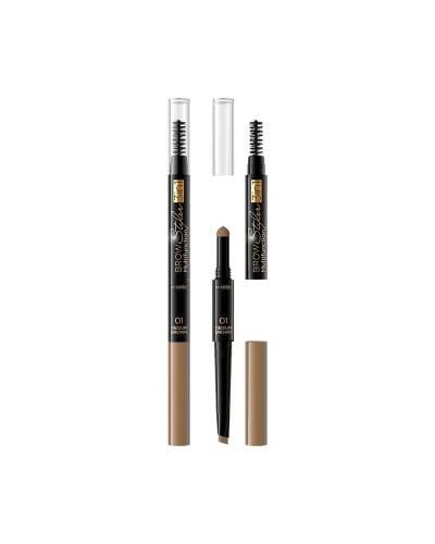 Eyebrow Pencil Eveline Medium Brown