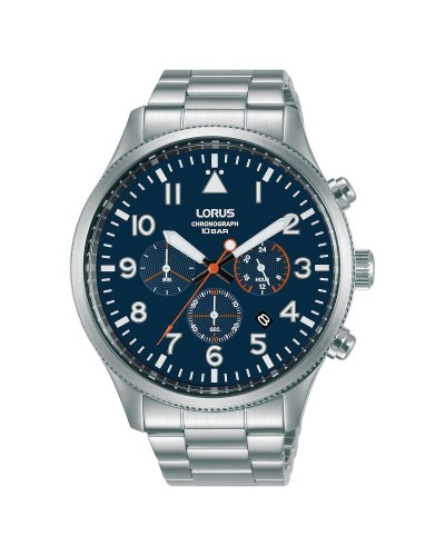 Horloge Heren Lorus Zilverkleurig (Ø 45 mm)