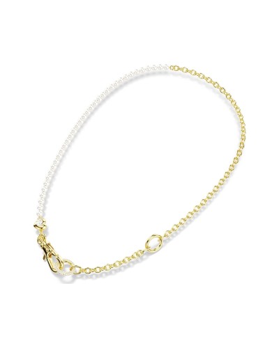 Collar Mujer Swarovski 5742961 Blanco Dorado
