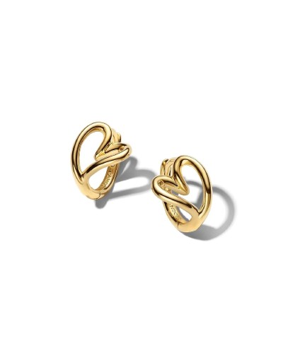 Ladies' Earrings Pandora 264359C00 Golden