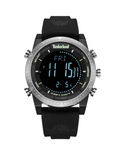 Miesten rannekellot Timberland TDWGP2104704 Musta (Ø 45 mm)