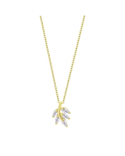 Ladies' Necklace Lotus LP3086-1/2 Golden Silver