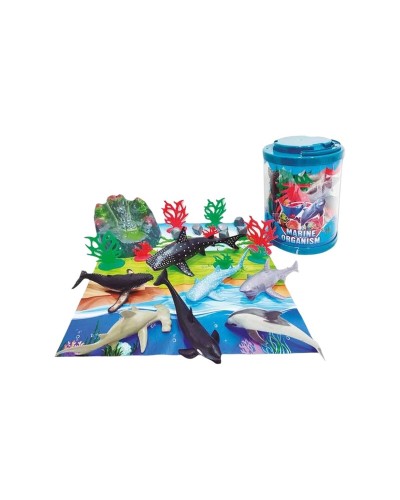 Playset 22 x 17 cm animals