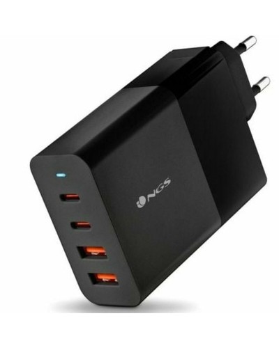 Caricabatterie da Parete NGS Ultrar Nero 100 W