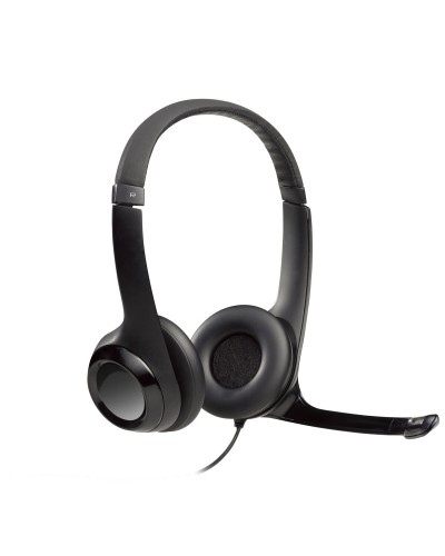 Casques avec Microphone Logitech LGT-H390 Noir