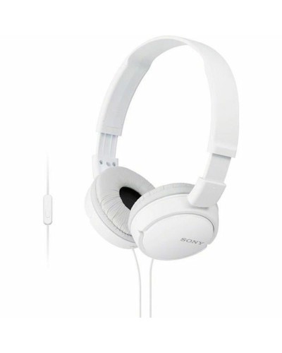 Auriculares con Micrófono Sony MDR-ZX110AP Blanco