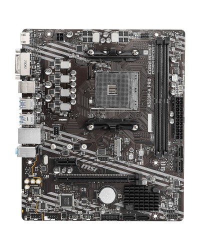 Moderkort MSI A520M-A PRO AMD A520 AMD AMD AM4
