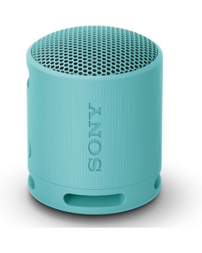 Dankzij de draagbare Bluetooth®-luidsprekers Sony SRSXB100L Blauw
