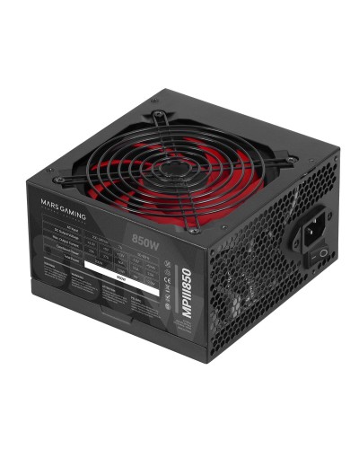 Fonte di Alimentazione Mars Gaming MPIII850 850 W 6 W 200 W ATX
