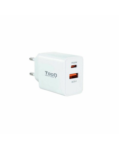 Cargador de Pared TooQ TQWC-2SC04WT Blanco 20 W