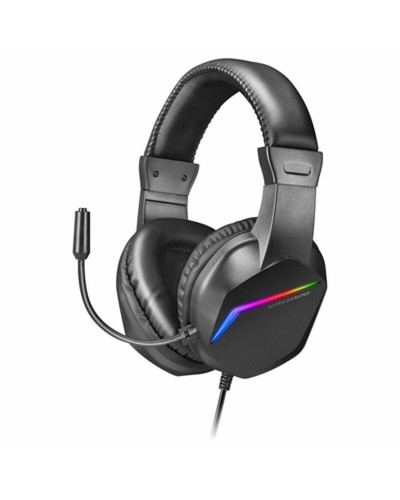 Auricolare con Microfono Gaming Mars Gaming MH122 Nero