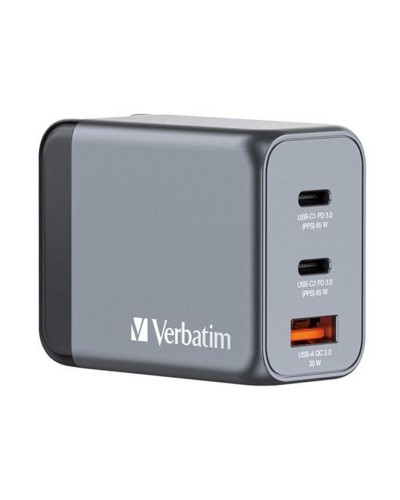 Wall Charger Verbatim 32201 Grey 65 W