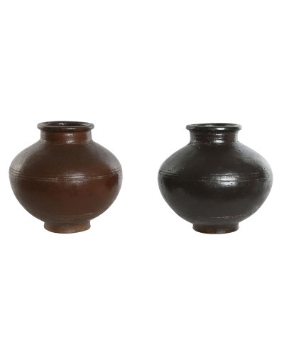 Vaso Home ESPRIT Ceramica 40 x 40 x 30 cm