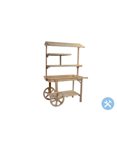 Counter Display DKD Home Decor Wood 118 x 53 x 166 cm