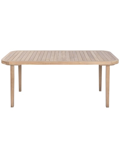 Table de Salle à Manger Home ESPRIT Marron Teck 180 x 90 x 77 cm