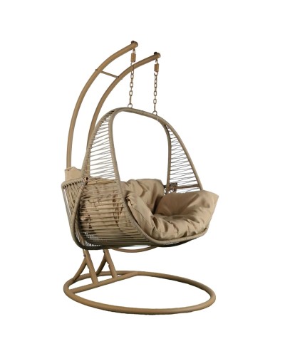 Poltrona da giardino Home ESPRIT Marrone Chiaro 108 X 60 X 118 CM