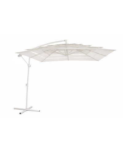 Paraply Home ESPRIT Vit 250 X 250 X 250 CM
