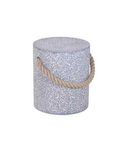 Tavolo aggiuntivo Home ESPRIT Grigio 40 x 40 x 45 cm