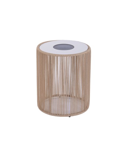 Side table Home ESPRIT White Brown 40 x 40 x 50 cm
