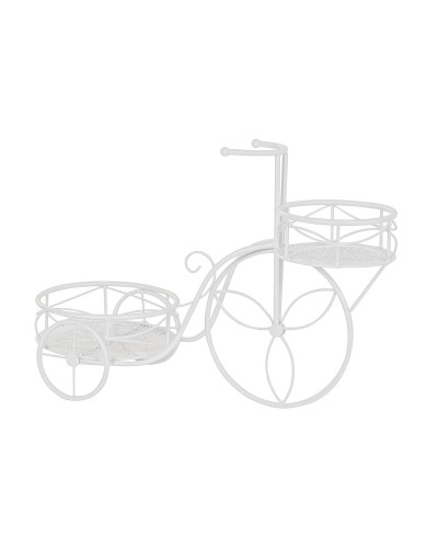 Vaso Home ESPRIT Bianco Ferro 60 X 26 X 40 CM