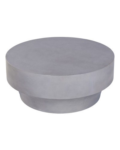 Mesa de Centro Home ESPRIT Gris 91 X 91 X 38 CM