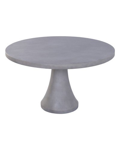 Tavolo da Pranzo Home ESPRIT Grigio Calcestruzzo 130 x 130 x 75 cm