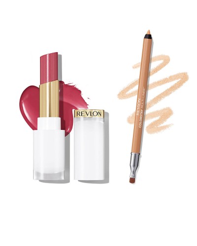 Lippenstift Revlon DUO GLASS SHINE 2 Stücke