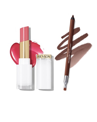 Lippenstift Revlon DUO GLASS SHINE 2 Stücke