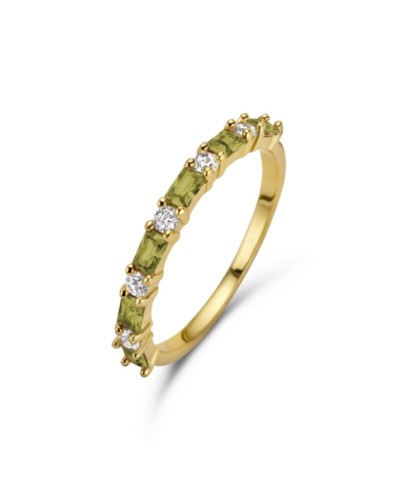 Naisten sormus New Bling 9NB-0961-54 Kullattu 14