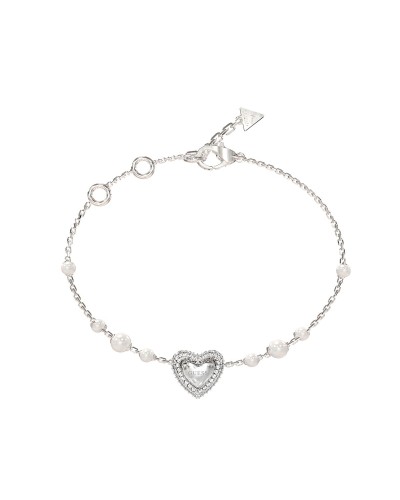 Naisten rannekorut Guess JUBB06009JWRHS Hopeinen