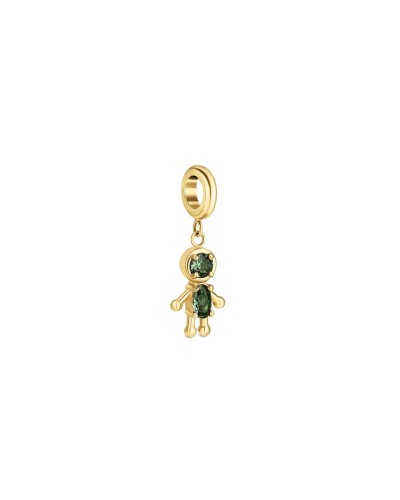 Perle de verre Femme One Jewels OJEBC781 Vert Doré