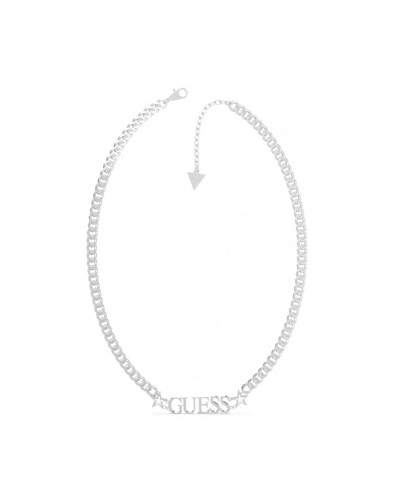 Ketting Dames Guess Zilverkleurig