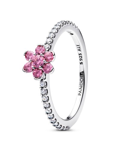 Ring Dames Pandora 194499C02-54 Zilverkleurig Roze 14