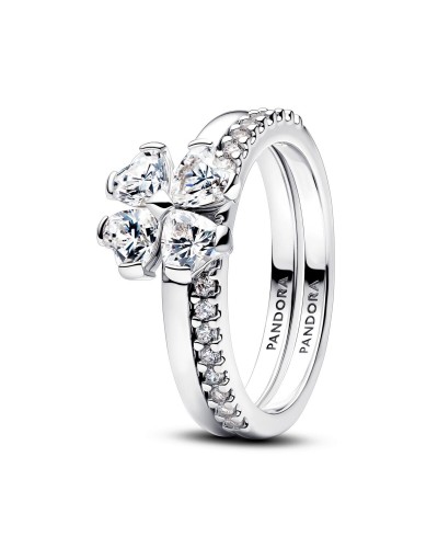 Anello Donna Pandora 194507C01-54 Argentato 14