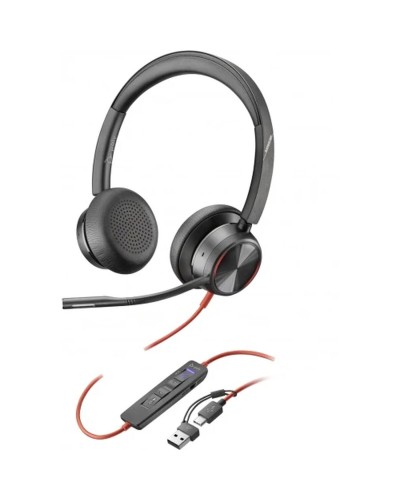 Auriculares con Micrófono Poly 8X225AA Negro