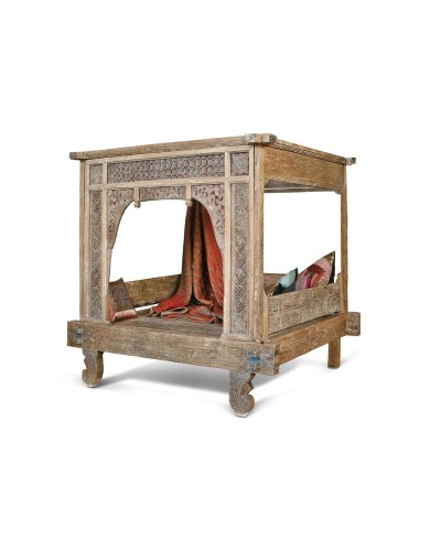 Sänky Home ESPRIT Luonnollinen 225 x 160 x 206 cm