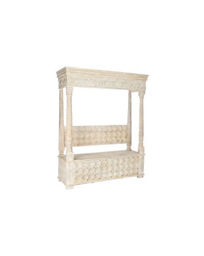 Bank Home ESPRIT Natuurlijk Mangohout Indiaas 190 X 54 X 215 CM