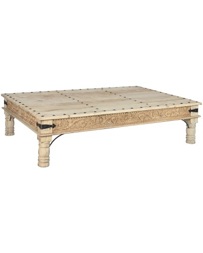 Soffbord Home ESPRIT Naturell 180 x 120 x 45 cm