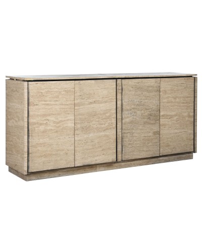 Dressoir Home ESPRIT Natuurlijk Hout Marmer 180 x 40 x 85 cm
