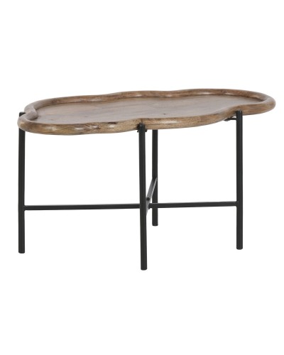 Side table Home ESPRIT Brown Black 88 X 49 X 42 CM