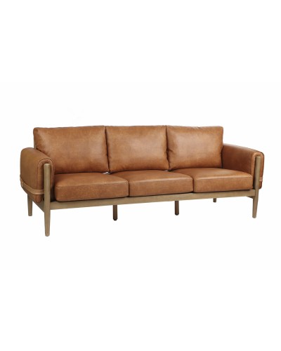 Sofa Home ESPRIT Braun Moderne 220 X 80 X 82 CM