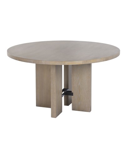 Mesa de Comedor Home ESPRIT Fresno 135 X 135 X 75 CM