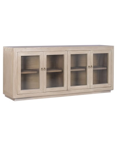Sideboard Home ESPRIT Natural Crystal Elm wood 200 X 44 X 85 CM